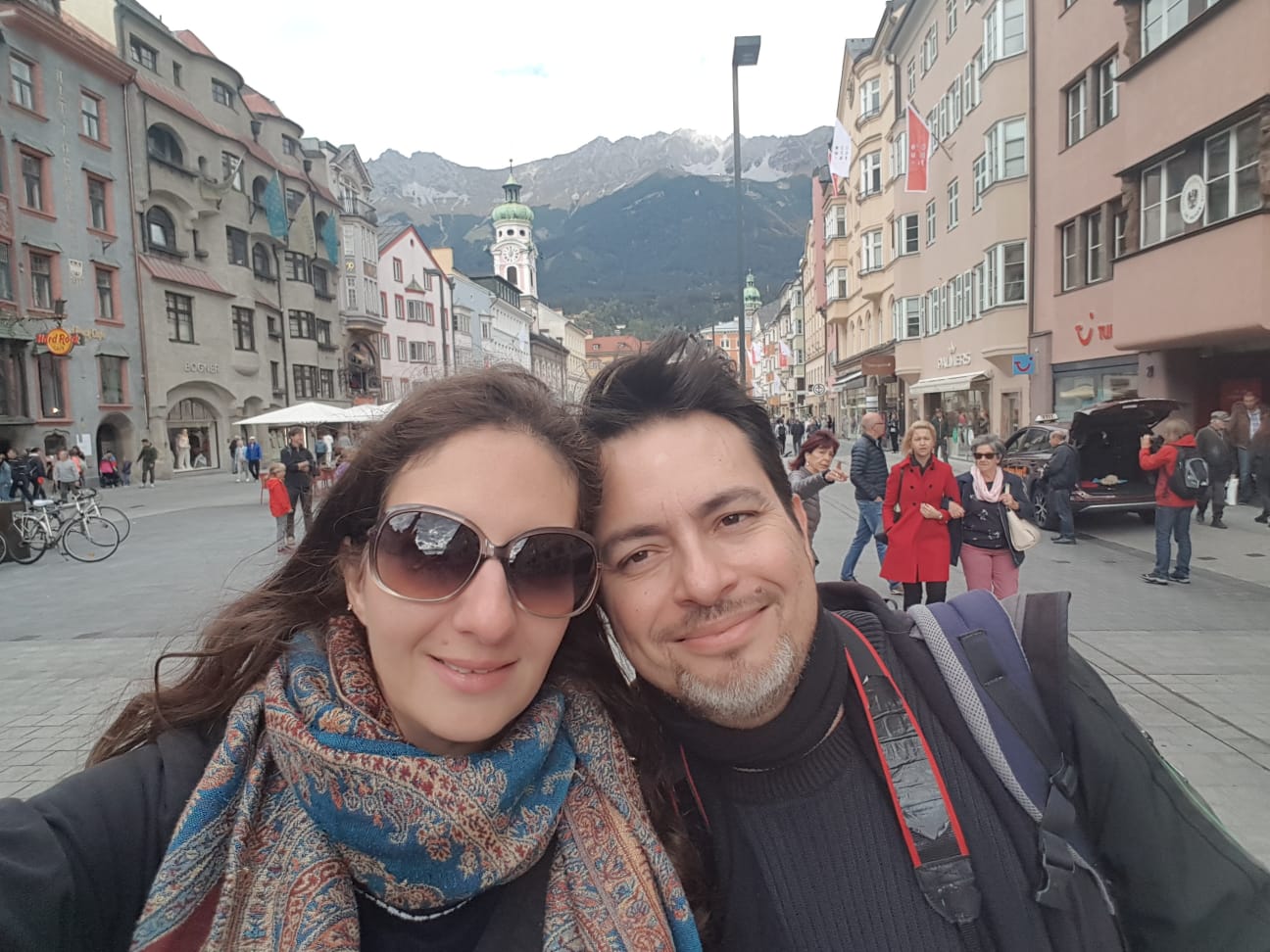 Fernanda and I in Innsbruck 2018